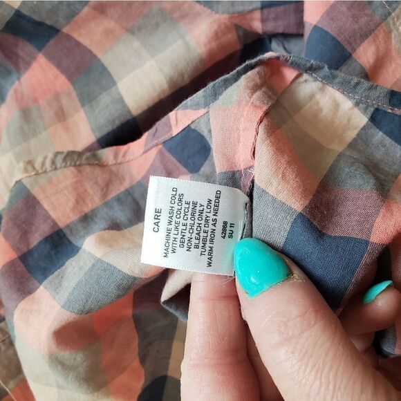 Broadway & Broome Plaid Spring Shirt - Picture 10 of 15